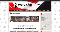 Desktop Screenshot of motokary-liberec.cz